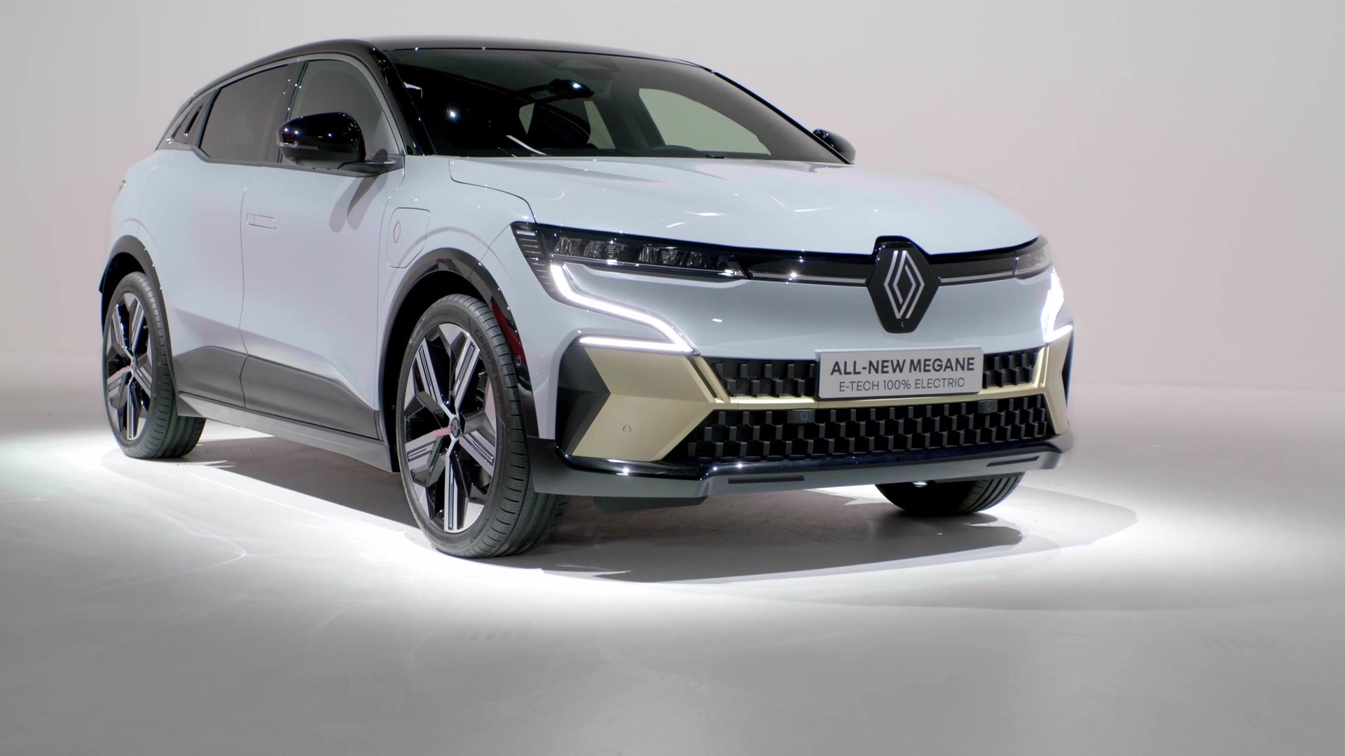 All-new Renault Megane E-TECH Electric Design Preview in studio