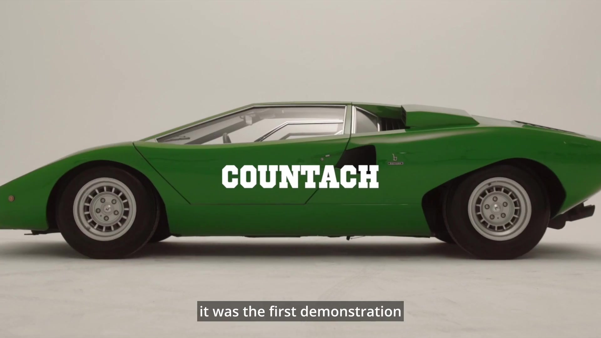 Lamborghini “The Icon Reborn” – an icon is born, not made