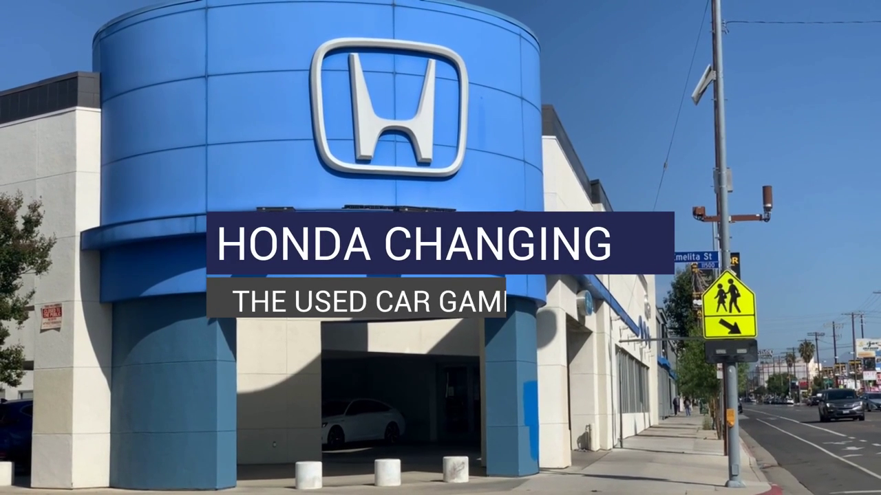 Honda Changing The Used Car Game