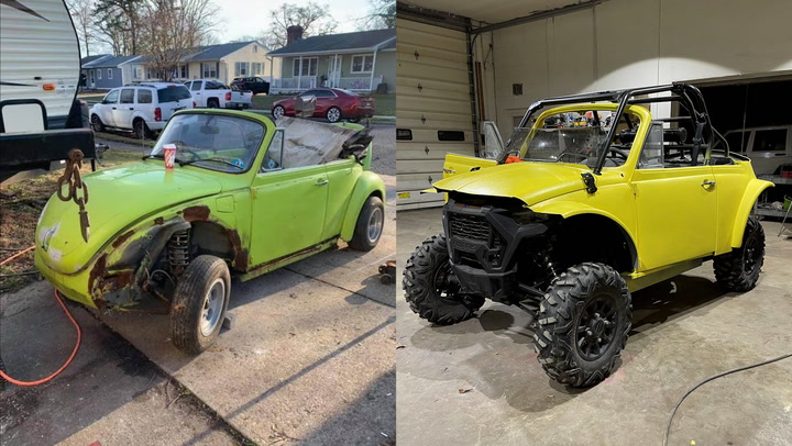 How to transforming a 1972 Beetle into an off-roading monster