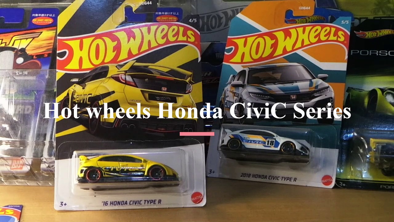 Hot Wheels HOnda Civic Hype (Honda Civic Type R) - ホットウィール ホンダ シビック ハイプ (ホンダ シビック タイプR)