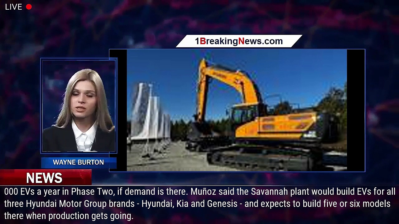 Hyundai’s New Georgia Plant Could Build 500000 EVs A Year – 1breakingnews.com
