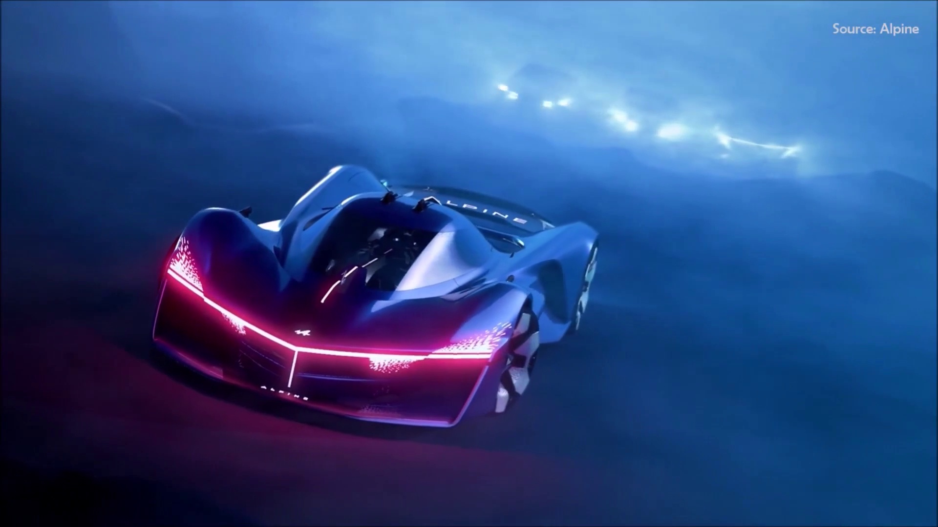 2022 Alpine Alpenglow Concept | Hydrogen Powered Hypercar