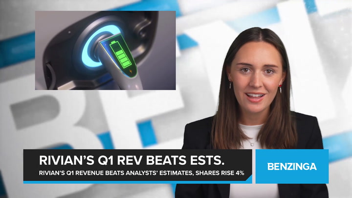 Rivian's Q1 Revenue Beats Analysts' Estimates, Shares Rise 4%