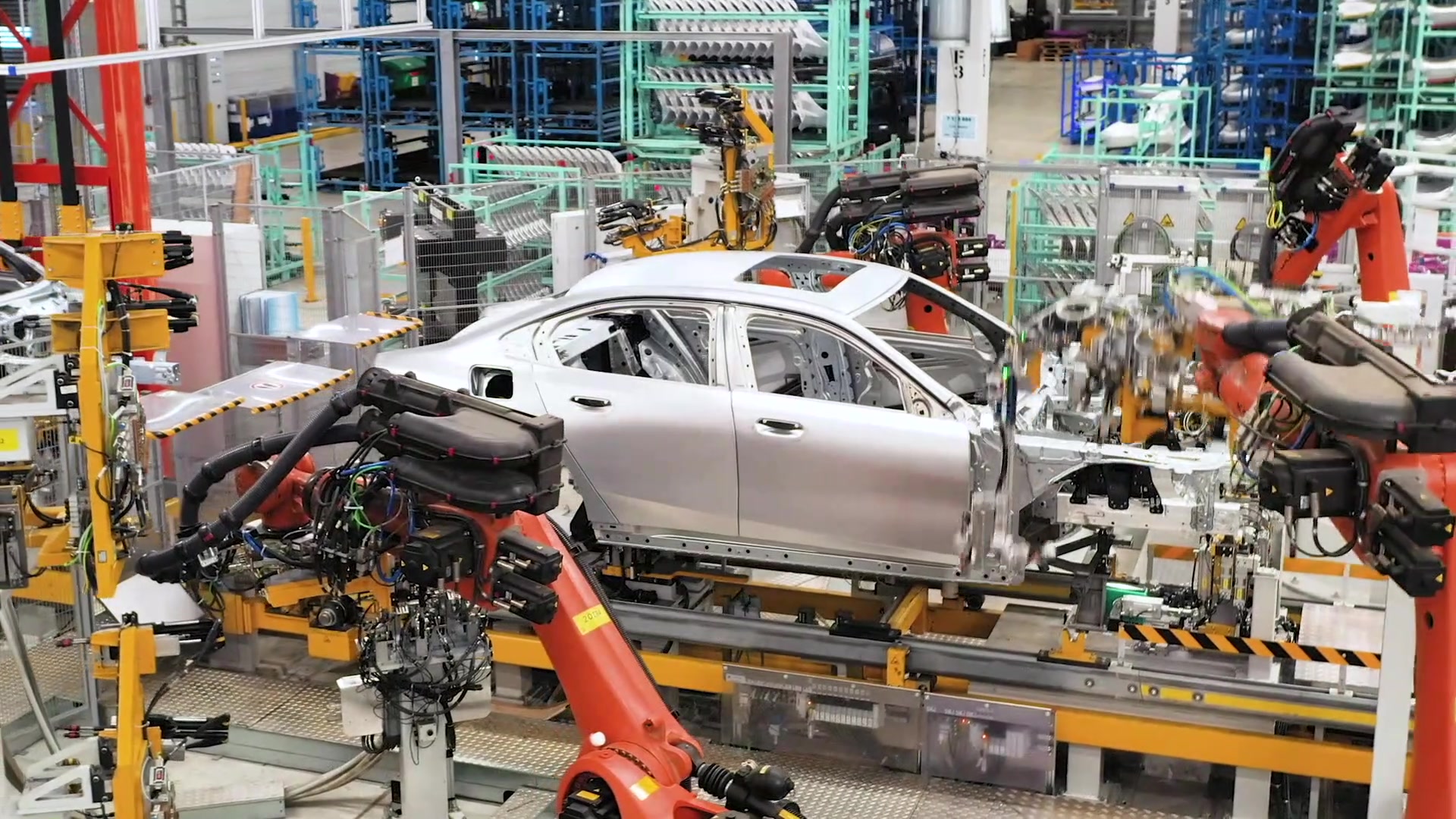 Production of the BMW 5 Series at BMW Group Plant Dingolfing – Body Shop