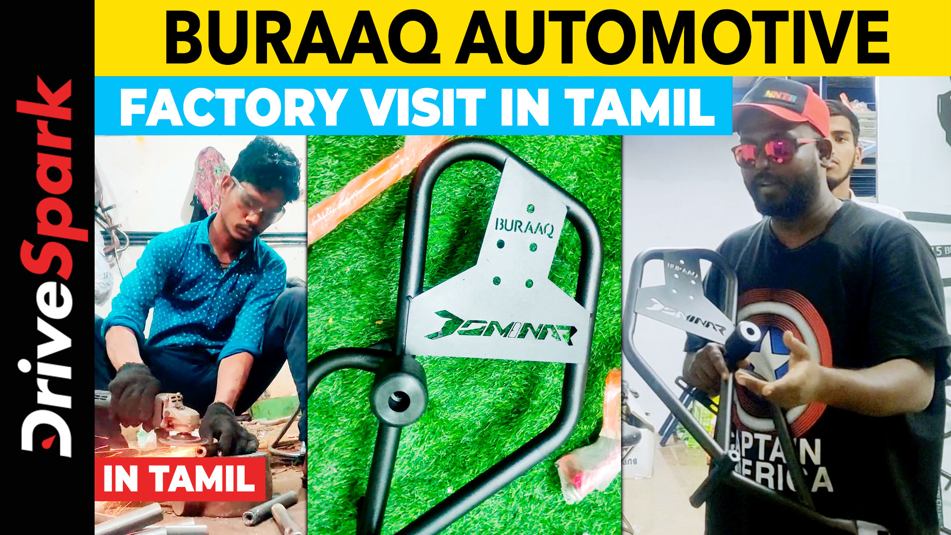 Buraaq Automotive Spare Parts Manufactures And Wholesaler Factory Visit In Tamil | Ghosty