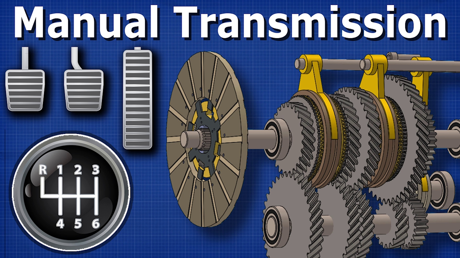 How Manual Transmission works – automotive technician shifting
