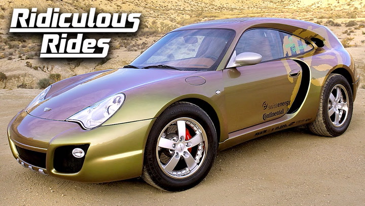 The Porsche That Transforms Into A Pick-Up Truck | RIDICULOUS RIDES