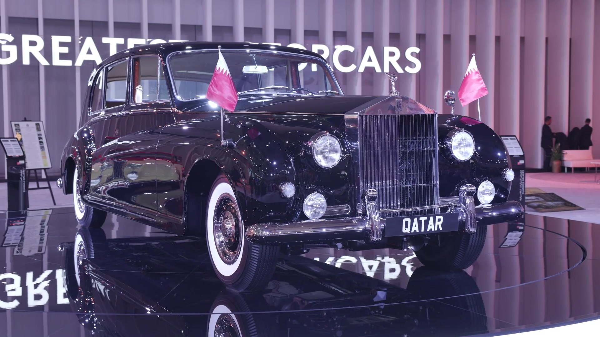 Geneva International Motor Show Qatar 2023 – On display at the ‘GIMS Qatar Classics Gallery’ are automotive jewels from world-renowned car collections