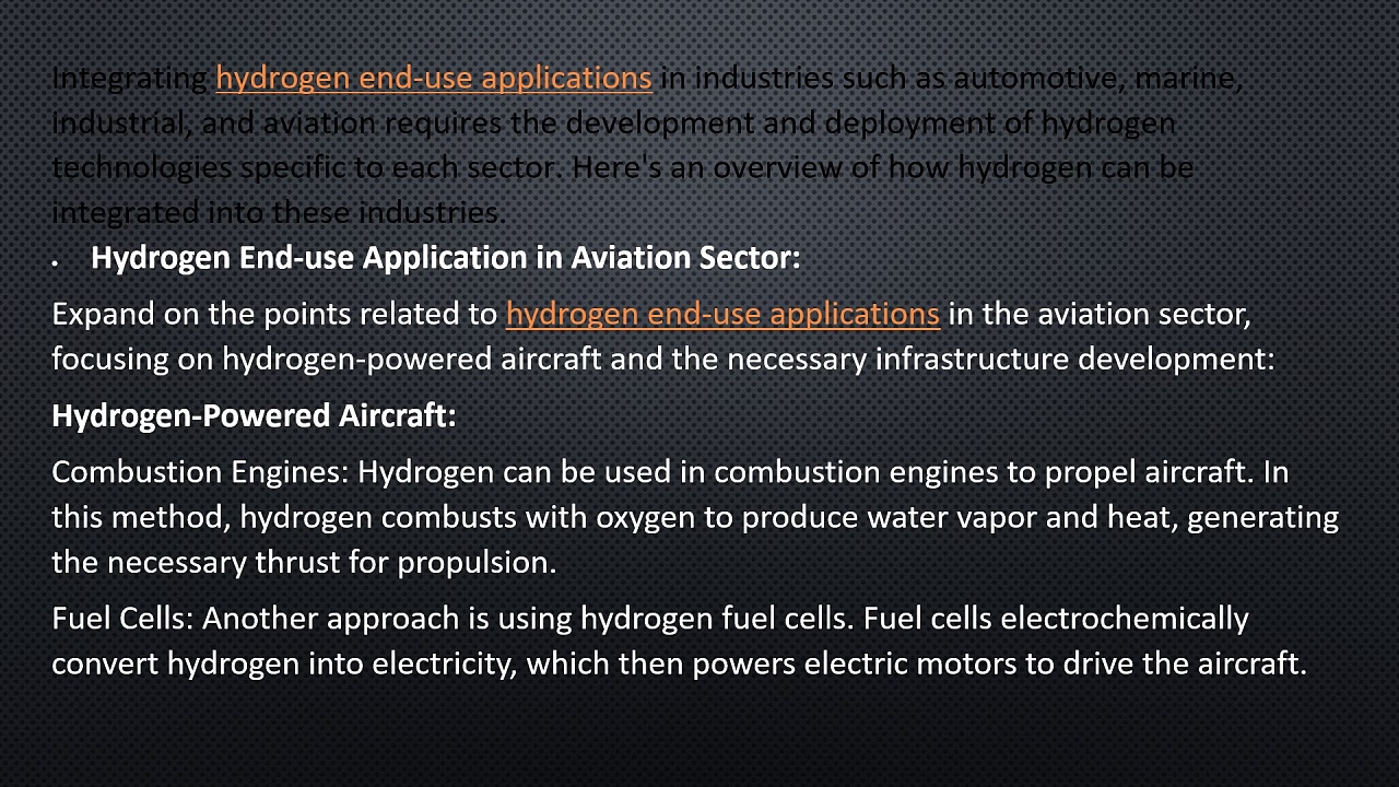Hydrogen End-Use Applications video 2