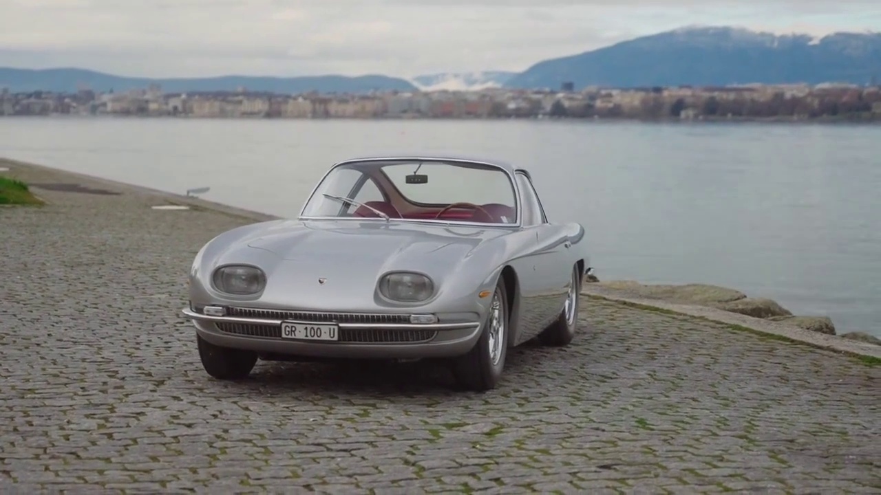 Returns to Geneva 60 Years After Its First Release, First Production,Lamborghini 350 GT