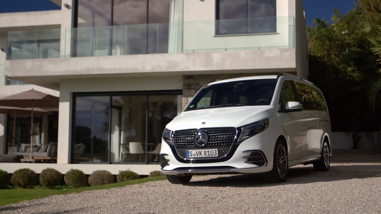 V Series is Now Even More Stylish , New Mercedes-Benz V-Class AVANTGARDE AMG Line 2024